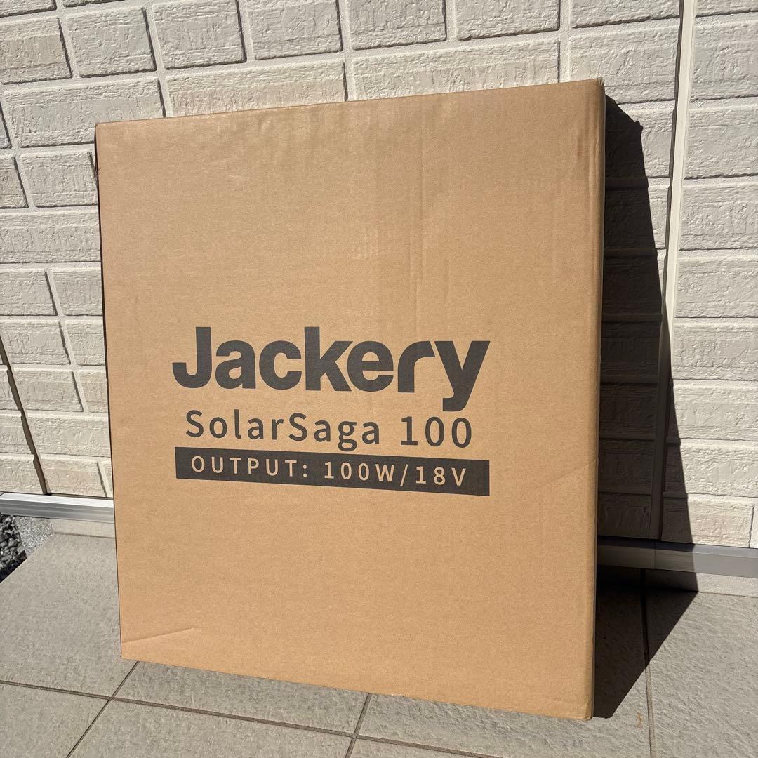 【新品未使用】Jackery SolarSaga 100 ソーラー100w