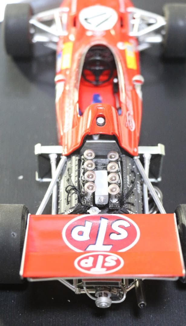 超希少　SPARK 　マーチ７１１　１９７１モナコ　Ｒ・ピーターソン 1/18
