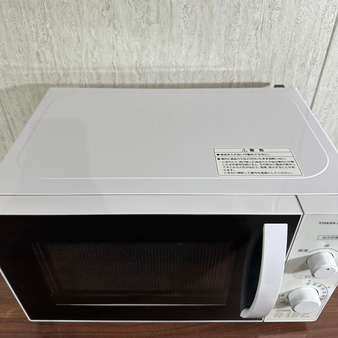 美品 21年製　YUASA PRE-670HFC 17L単機能電子レンジ