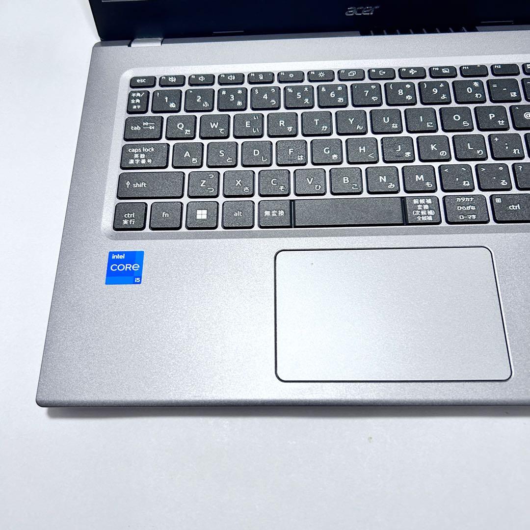 【美品】第12世代i5×SSD512｜Acer Aspire5｜バッテリー超良好