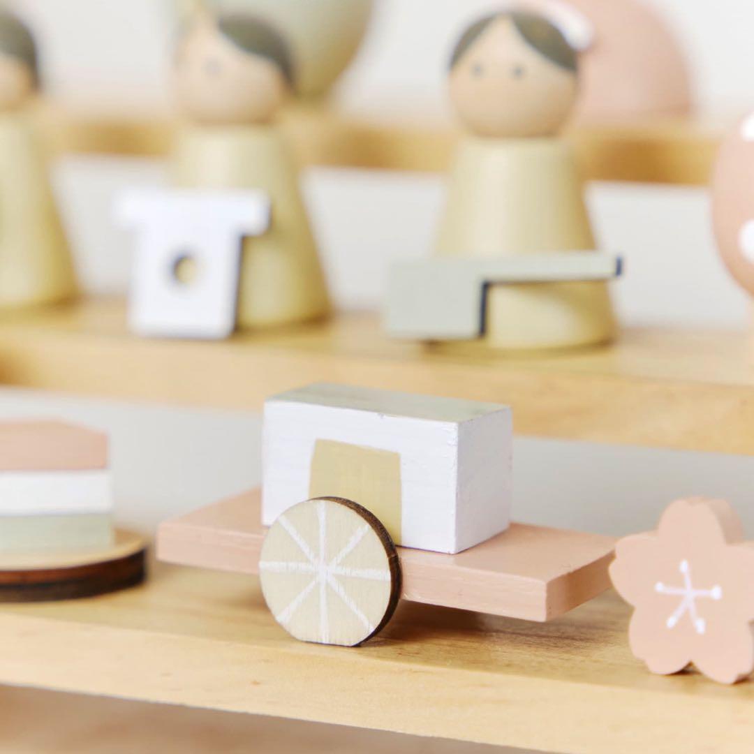 ジミンさま // サリュ ＊ ひなまつり 完売品【収納できる雛人形セット】