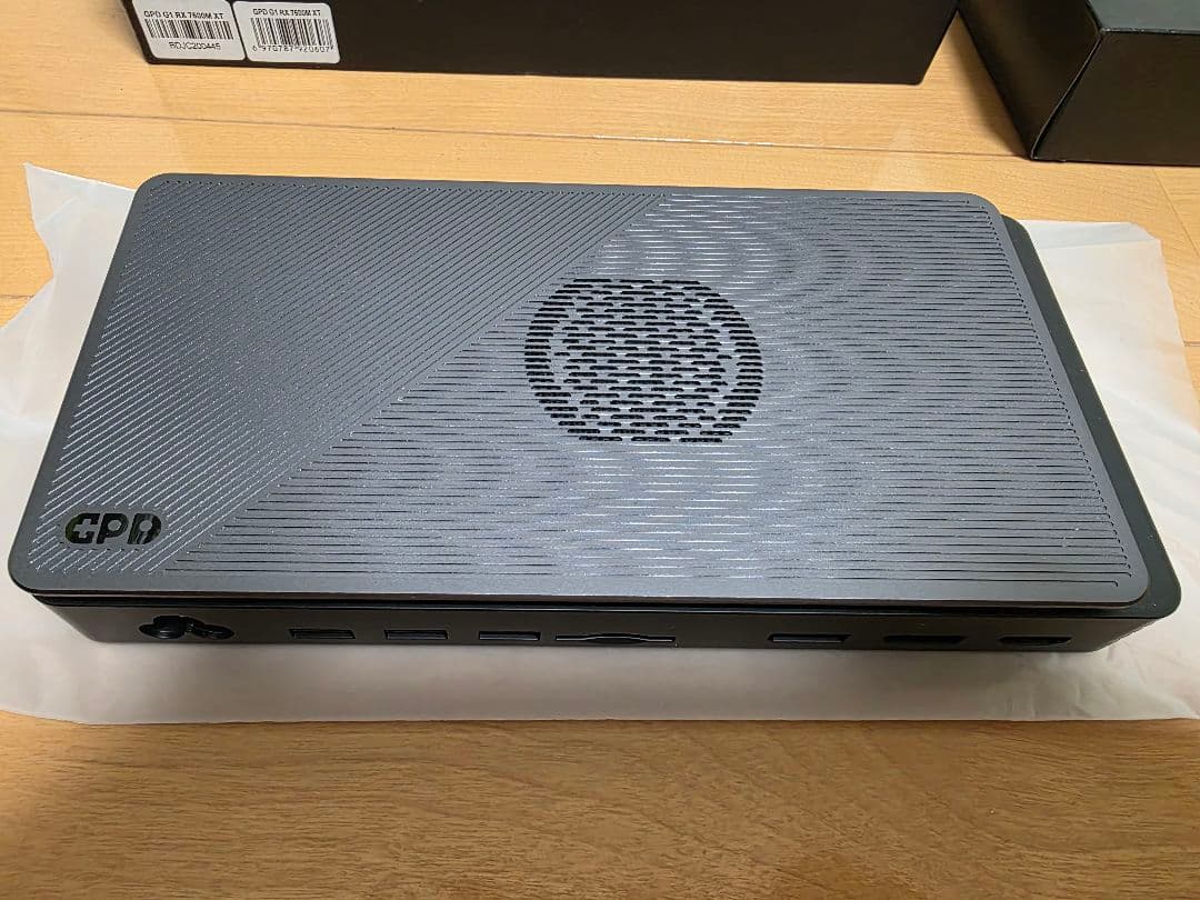 【期間限定値下げ】GPD G1 2024 ポータブルeGPUボックス