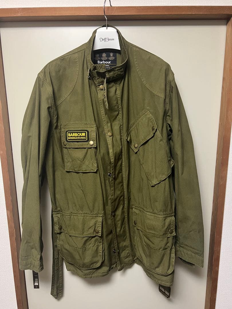 Barbour International A7 サマーウォッシュド ジャケット