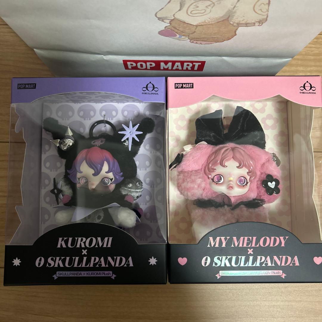み*ん様 POPMART skullpanda マイメロディ クロミ 2種類セッ