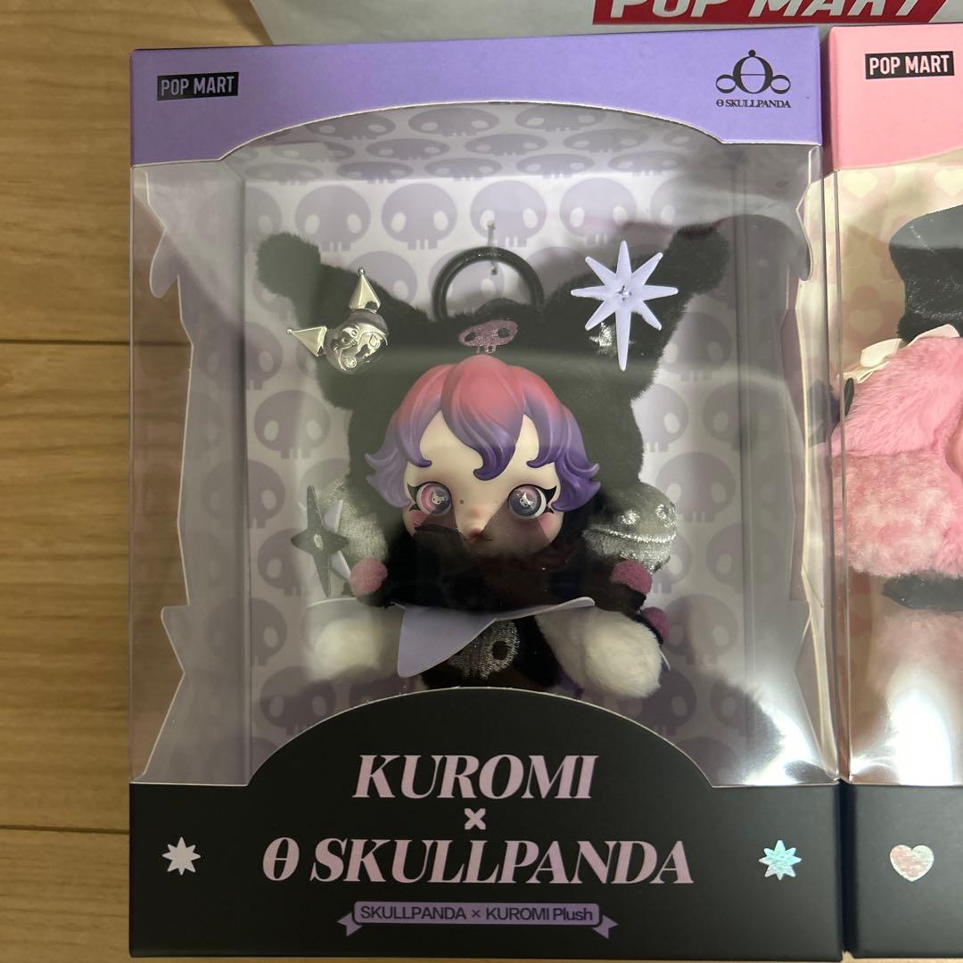 み*ん様 POPMART skullpanda マイメロディ クロミ 2種類セッ