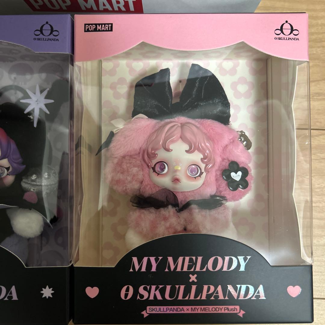 み*ん様 POPMART skullpanda マイメロディ クロミ 2種類セッ