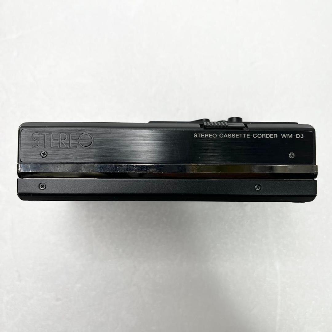 【全機能動作】SONY WALKMAN WM-D3 カセットプレーヤー