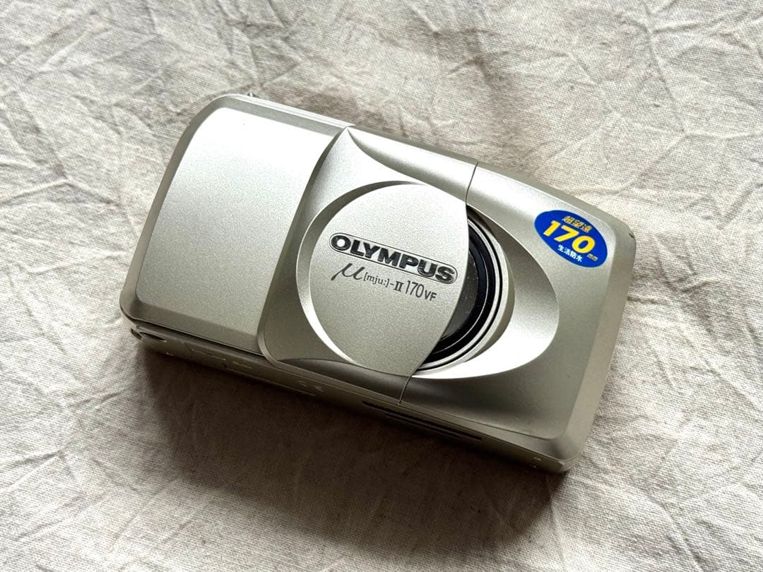 ⌘完動品！ 電池付き、作例あり！ OLYMPUS μⅡ 170VF⌘