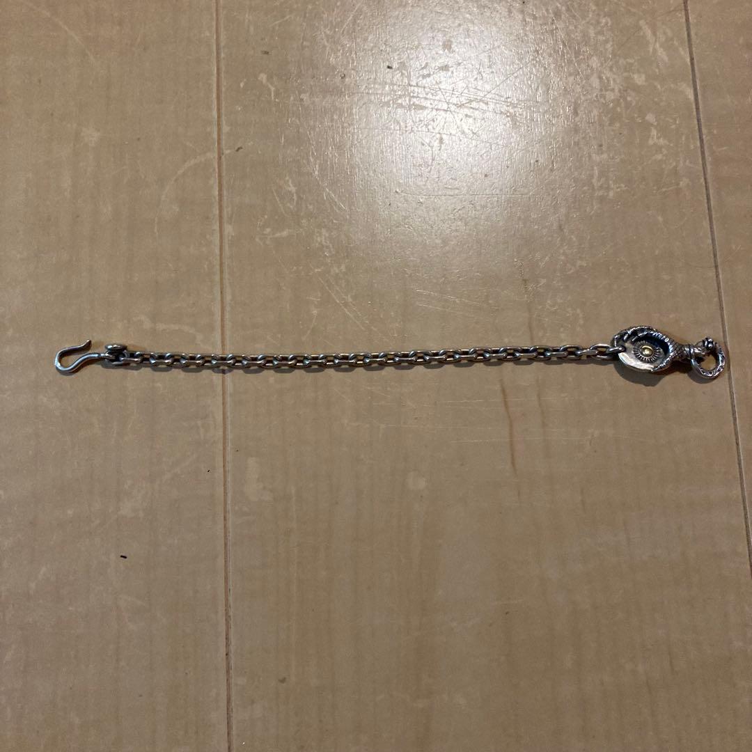 祐天寺あるじゃん チェーンシルバーブレスレット イーグルクロー