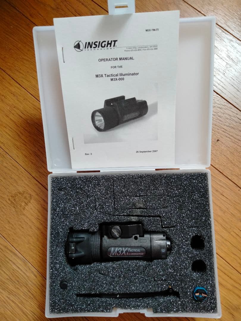 インサイト　M3X　ウエポンライト