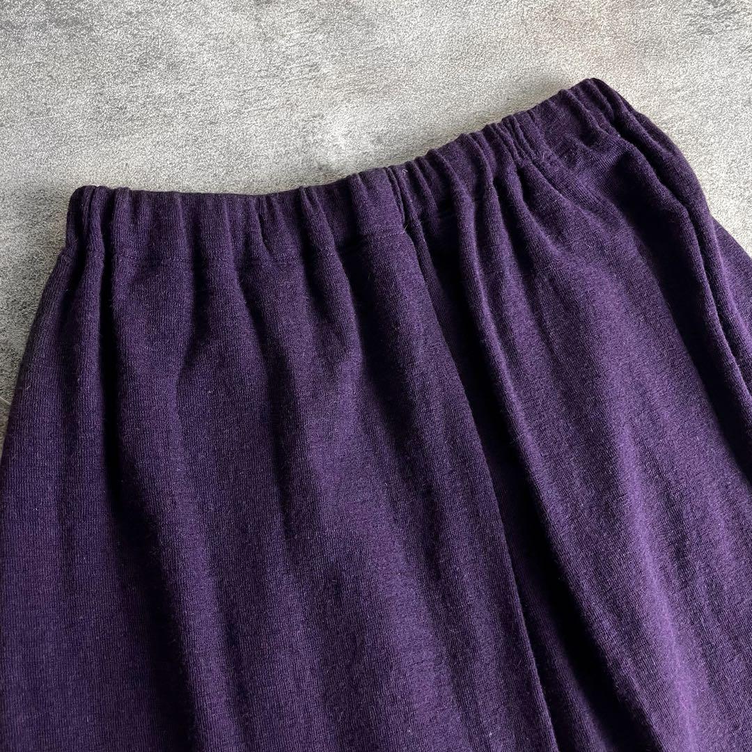 v*a様 JURGEN LEHL ウール ガウチョパンツ ワイドパンツ アンゴラ