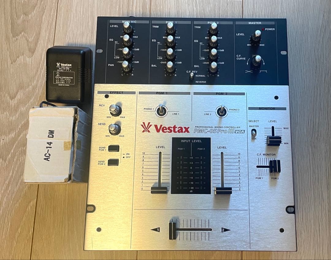 【音出確認済／純正AC付】VESTAX PMC-005 PRO III VCA