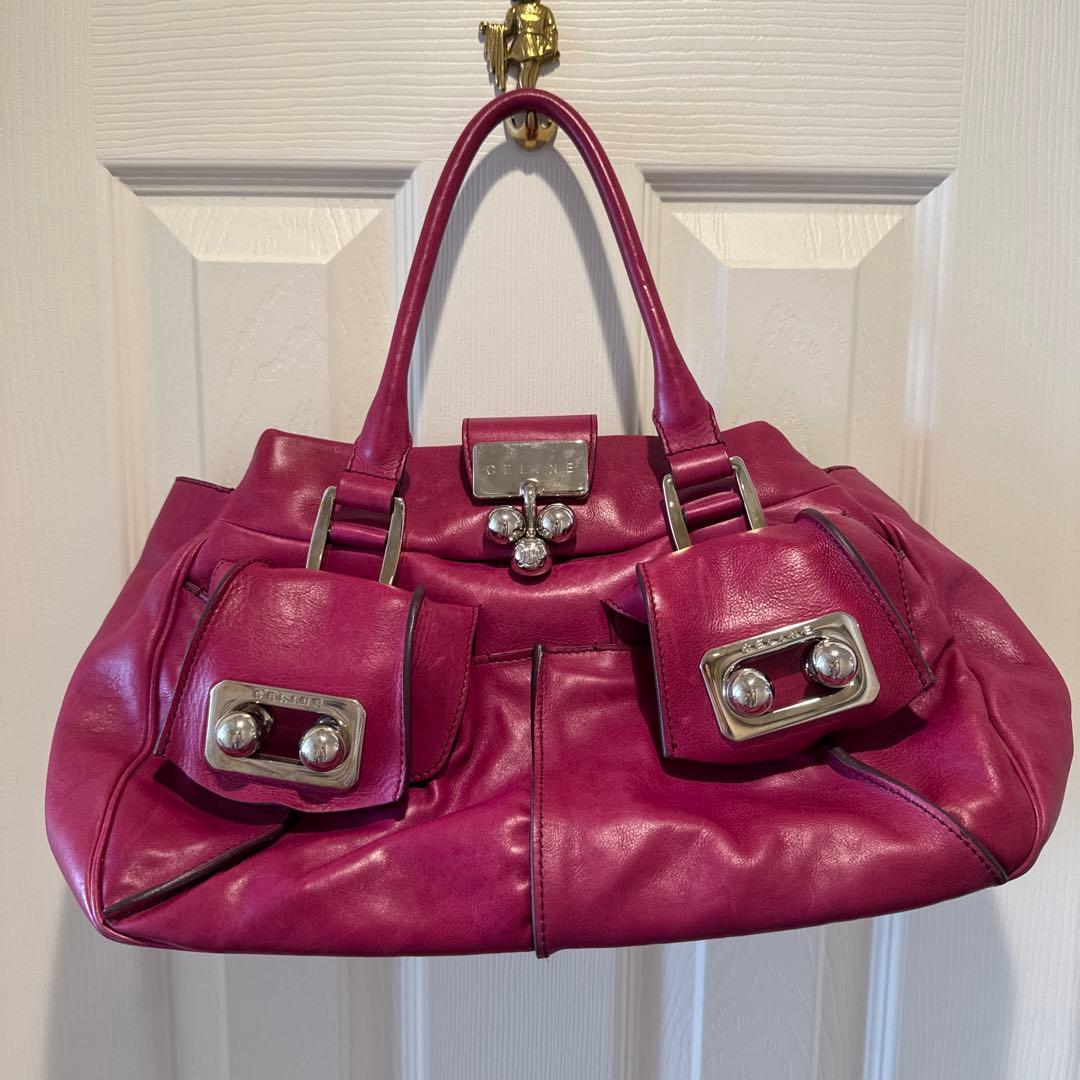 CELINE ピンク ハンドバッグ