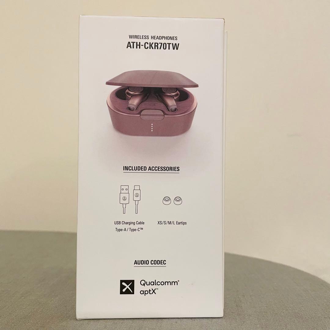 【新品】audio-technica ATH-CKR70TW ワイヤレスイヤホン
