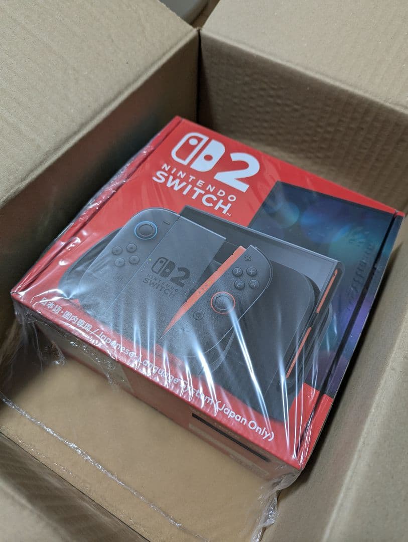【新品未開封】Nintendo Switch2 本体（店舗印なし）即日発送