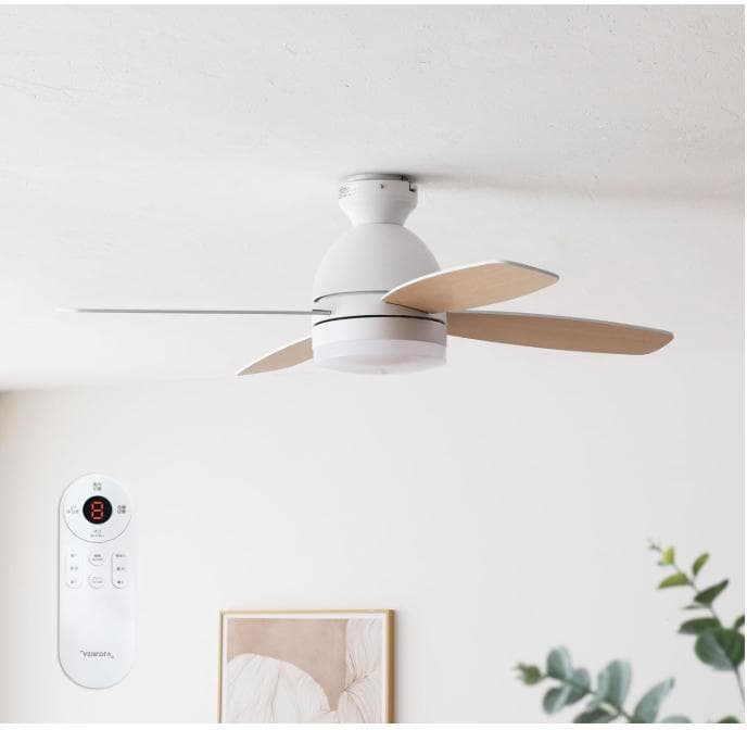 【開封済み、未使用】VENTOTA シーリングファンライト リモコン付