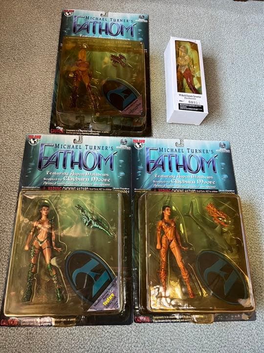 アメコミ FATHOM レギュラー、ToyFare、クリア版