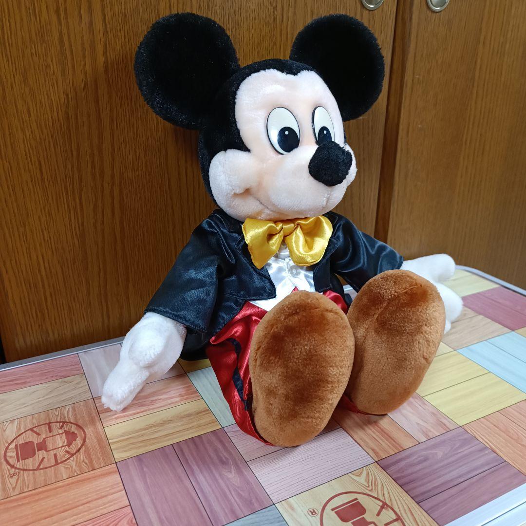 ミッキーマウス ぬいぐるみ レトロ　当時モノ