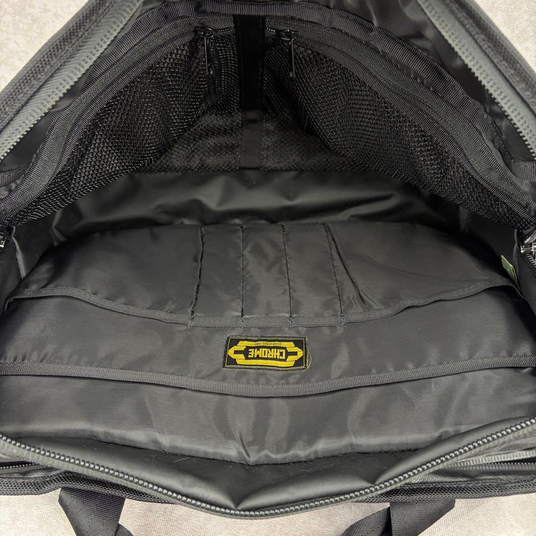 【良品✨/3way】クローム ビジネスバッグ 耐水 高耐久 自転車通勤 ブラック