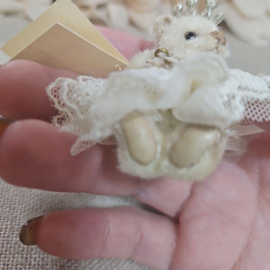 Sear Bear ティアラ付きクマ 約8cm