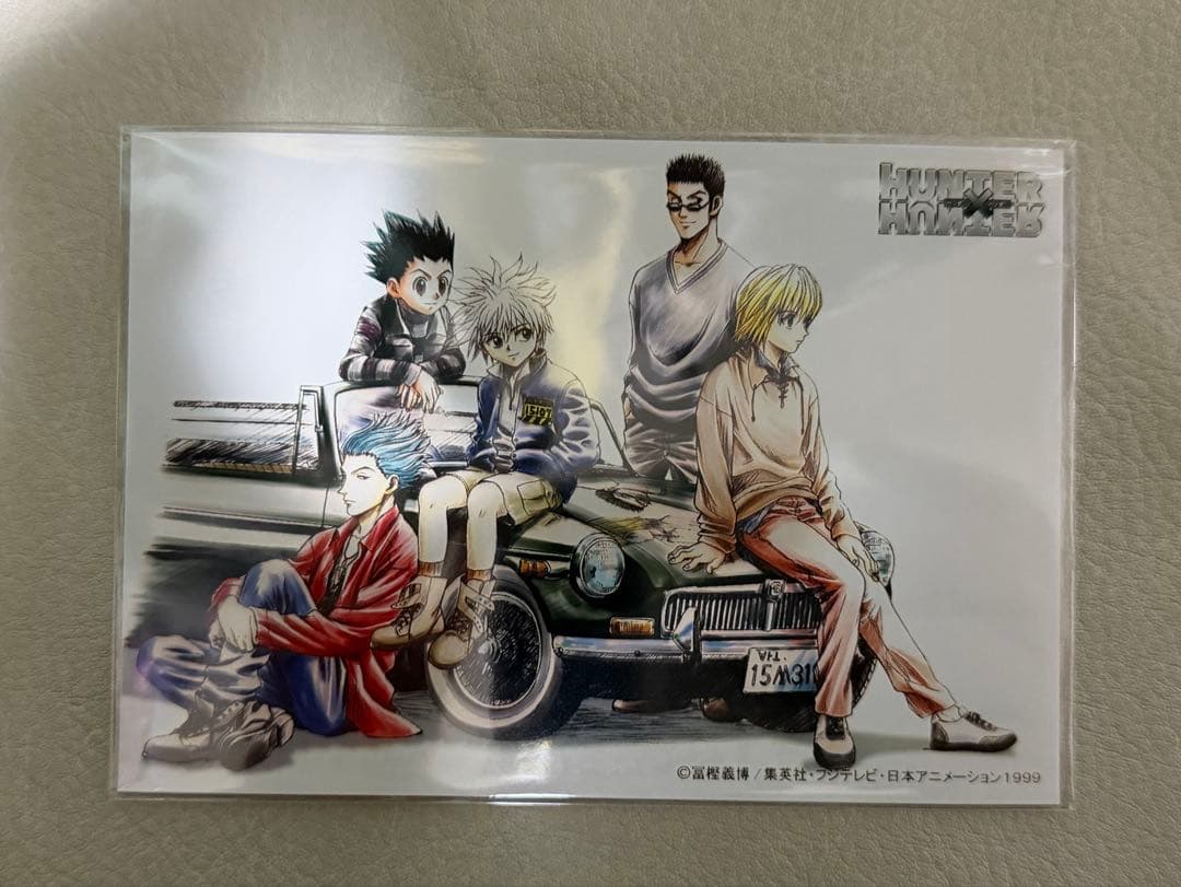 HUNTER×HUNTERブロマイドゴン&キルア&クラピカ&レオリオ &ヒソカ