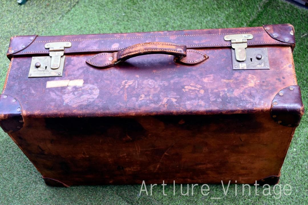 希少希少ヴィクトリア時代の旅行鞄 英国 LANSDOWNE LUGGAGE-ｙｈ
