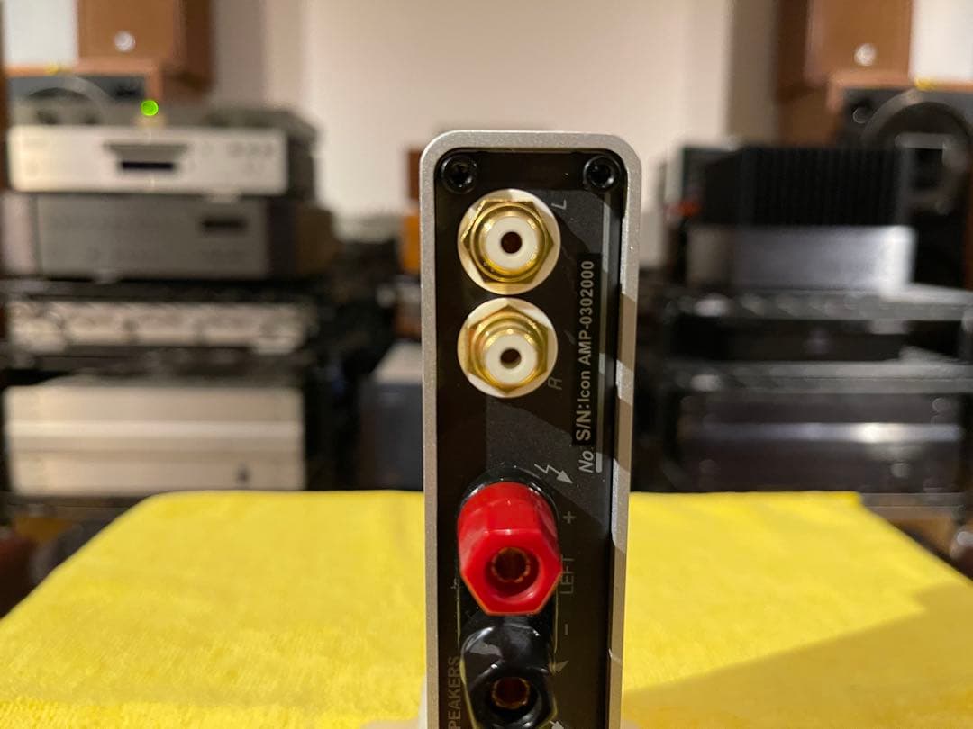 NUFORCE ICON AMP プリメインアンプ (シルバー)2ndオーナー