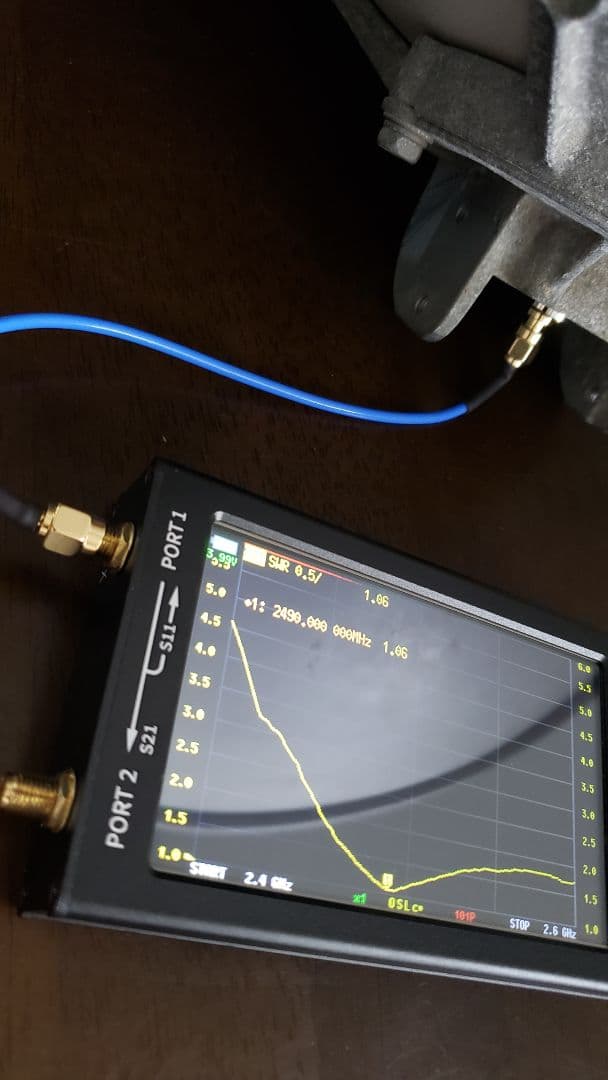 2.4GHｚ45cm TDK パラボラアンテナ 反射板付シュペルトップ放射器