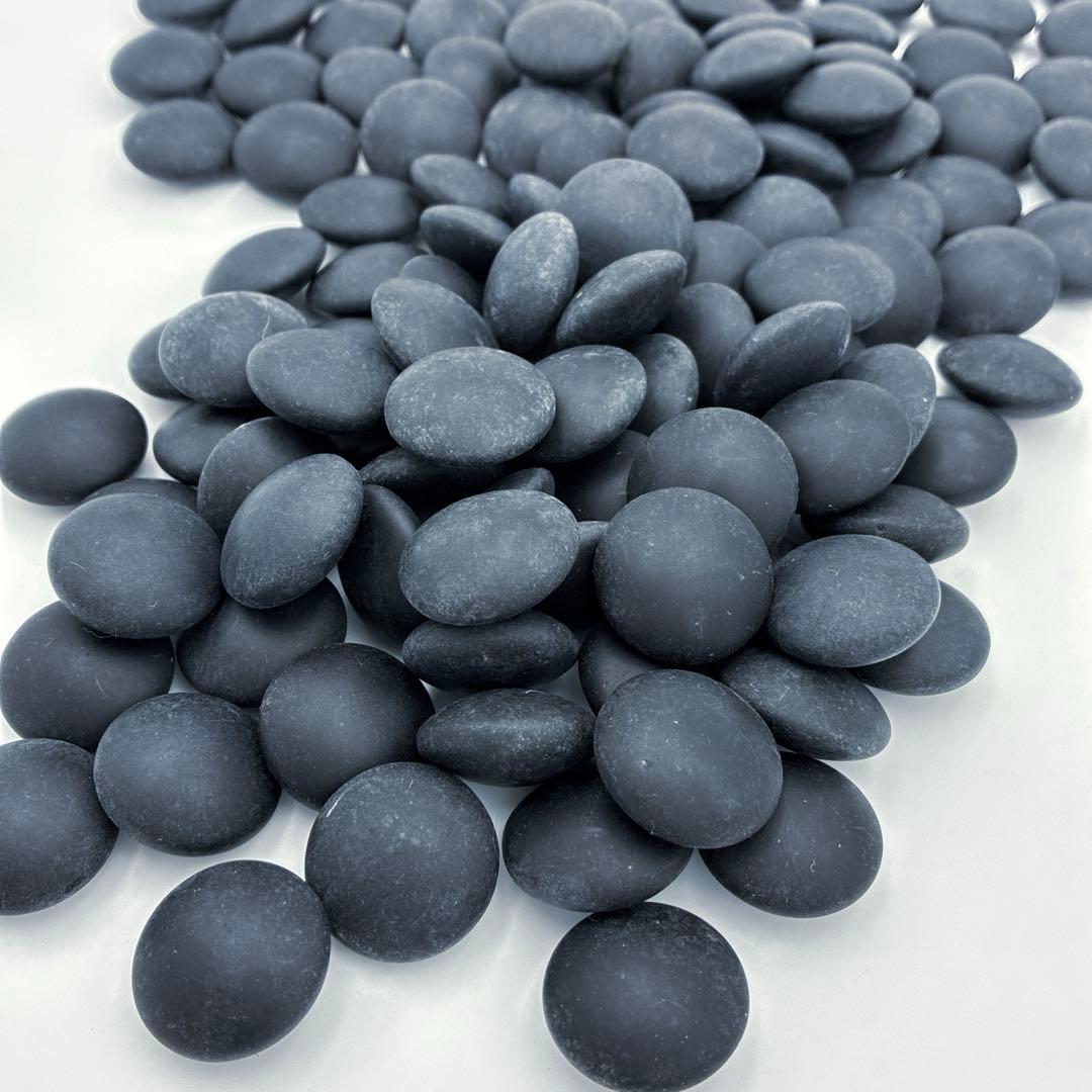 【美品・箱付き】欅碁笥 特大 ケヤキ40号碁石付き 高級碁笥