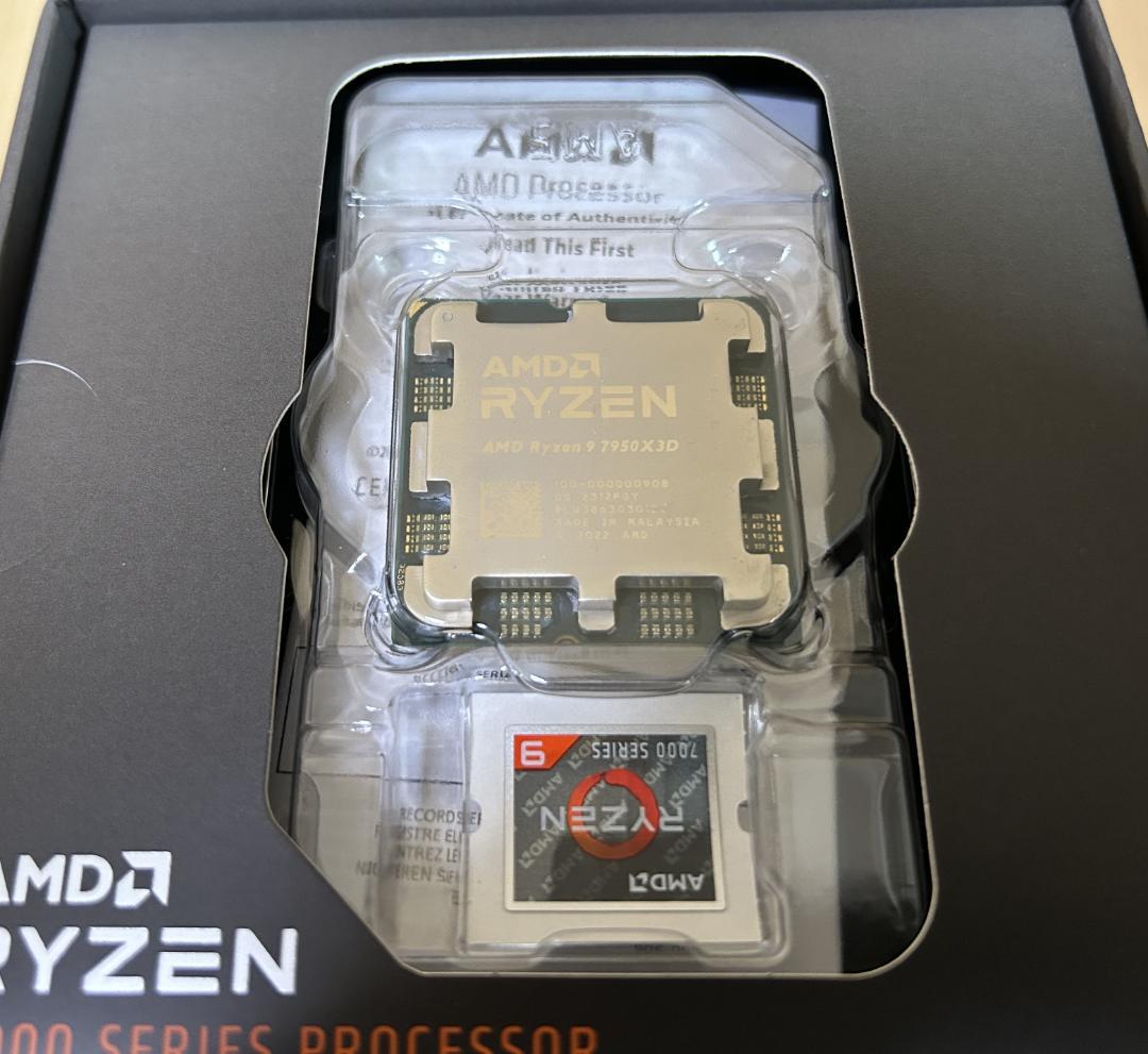 ■AMD_Ryzen9_7950X_3D_BOX/中古（日本国内正規品）
