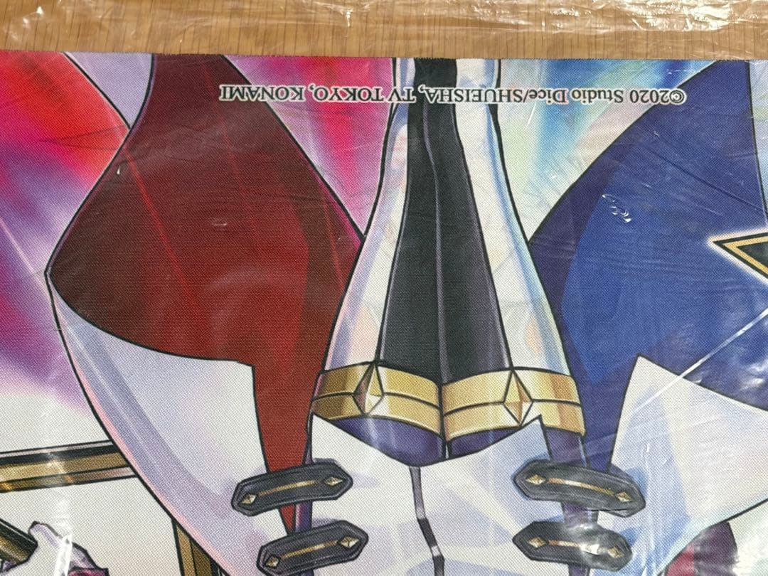 遊戯王　エラー品　公式 軌跡の魔術師 プレイマット judge 未開封