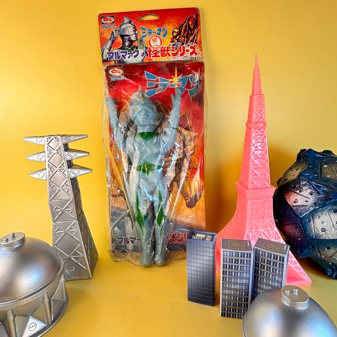 ブルマァーク ミラーマン 当時物 28ｃｍ スタンダードサイズ/マルサン