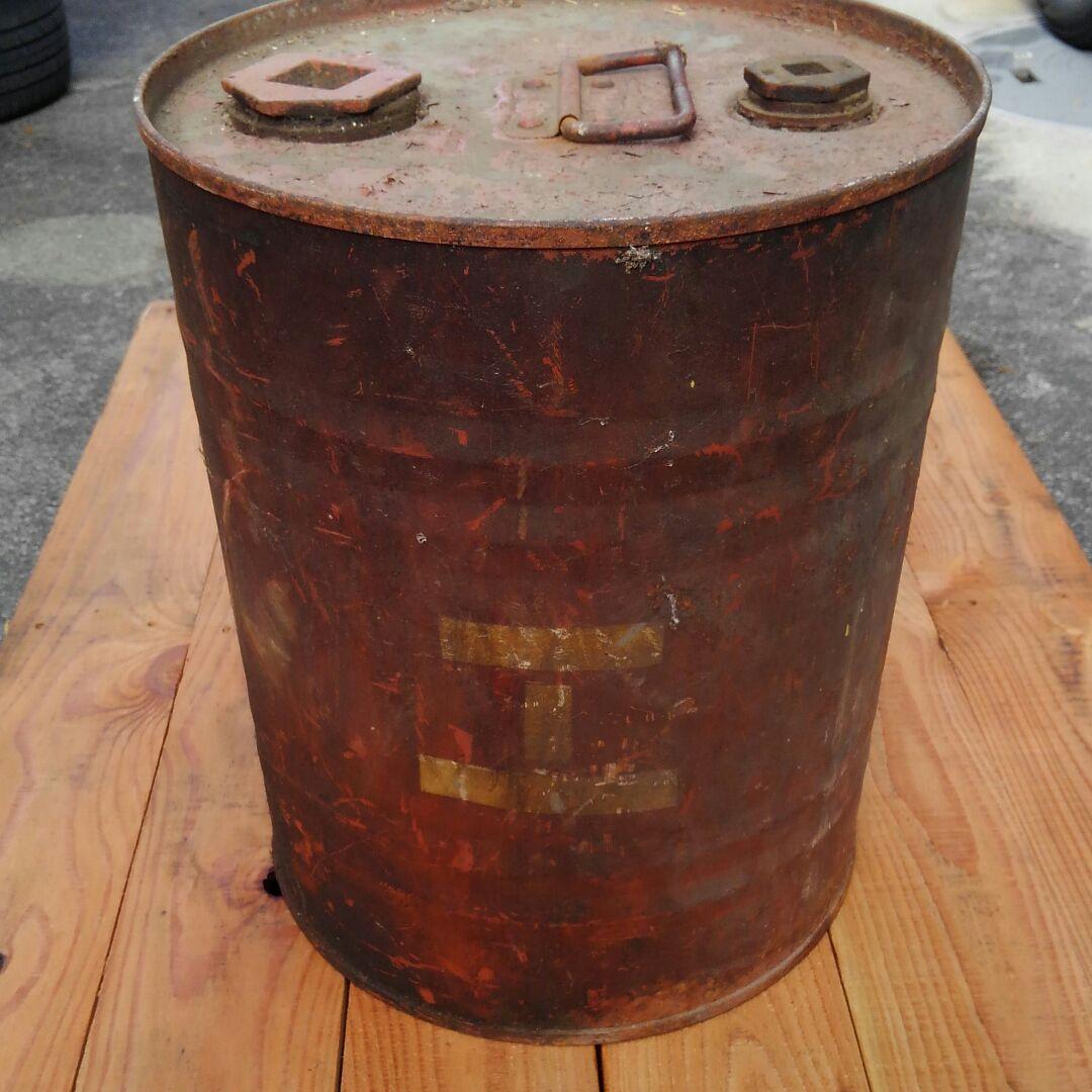 日本国鉄　鉄道グッズ　古いオイル缶(国鉄)　JR