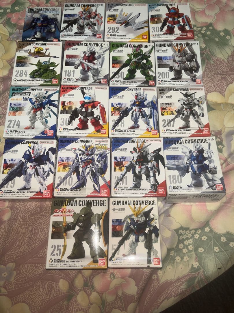 ガンダムコンバージ未開封セット