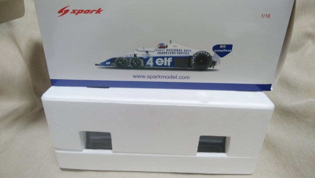 DOC　SPARKモデル1/18 1977GP ティレルP34 #4