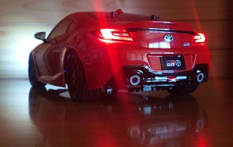 田宮模型 GR86(LEDライト付)＆プロポ＆バッテリー充電器セット　未走行品