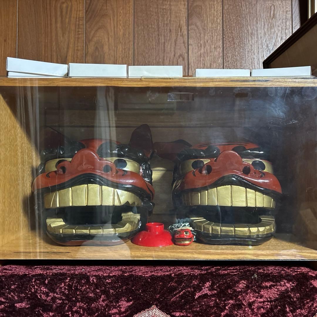 獅子頭　雄　雌セット