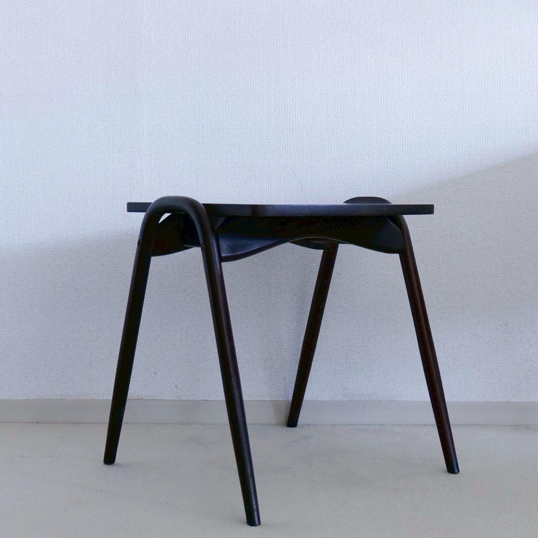 飛騨産業　キツツキ　アイガーサイドテーブル　ヴィンテージ