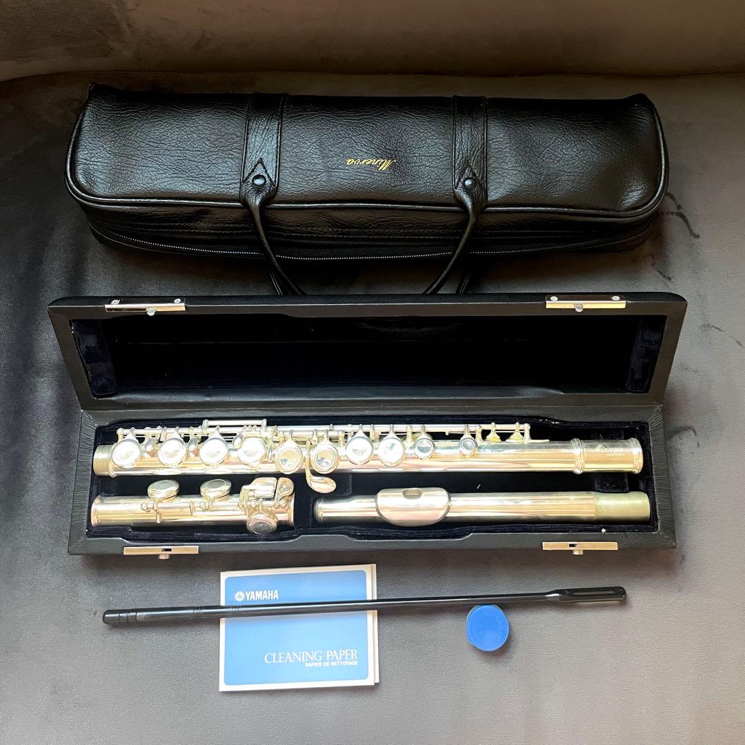 Minerva フルート ケース クリーニング用具付き