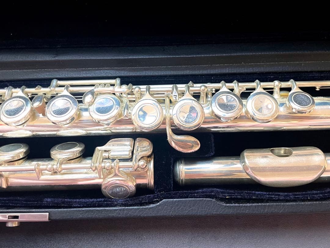 Minerva フルート ケース クリーニング用具付き