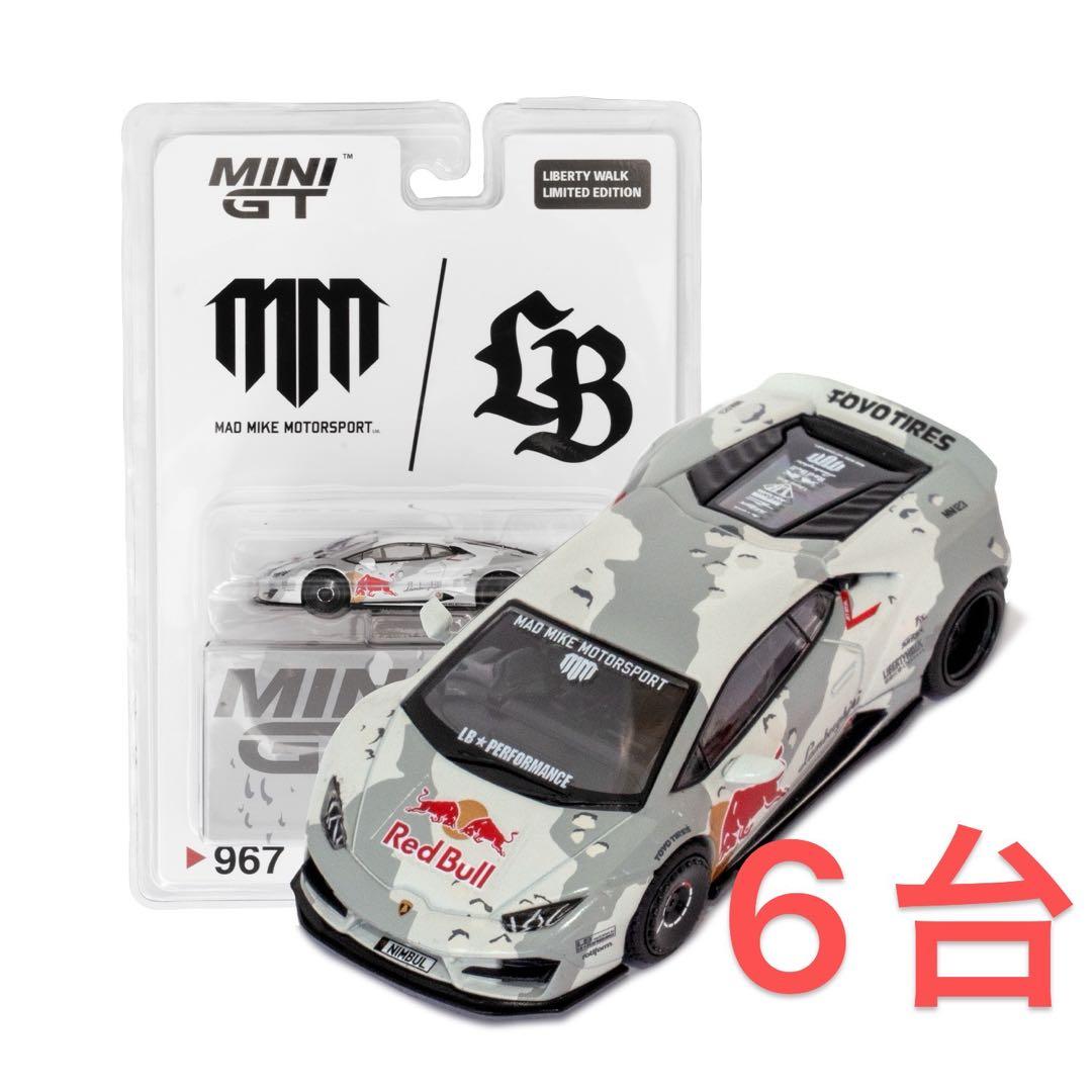 6台セット特価｜【LBWK店舗限定】MINIGT ランボルギーニ ウラカン