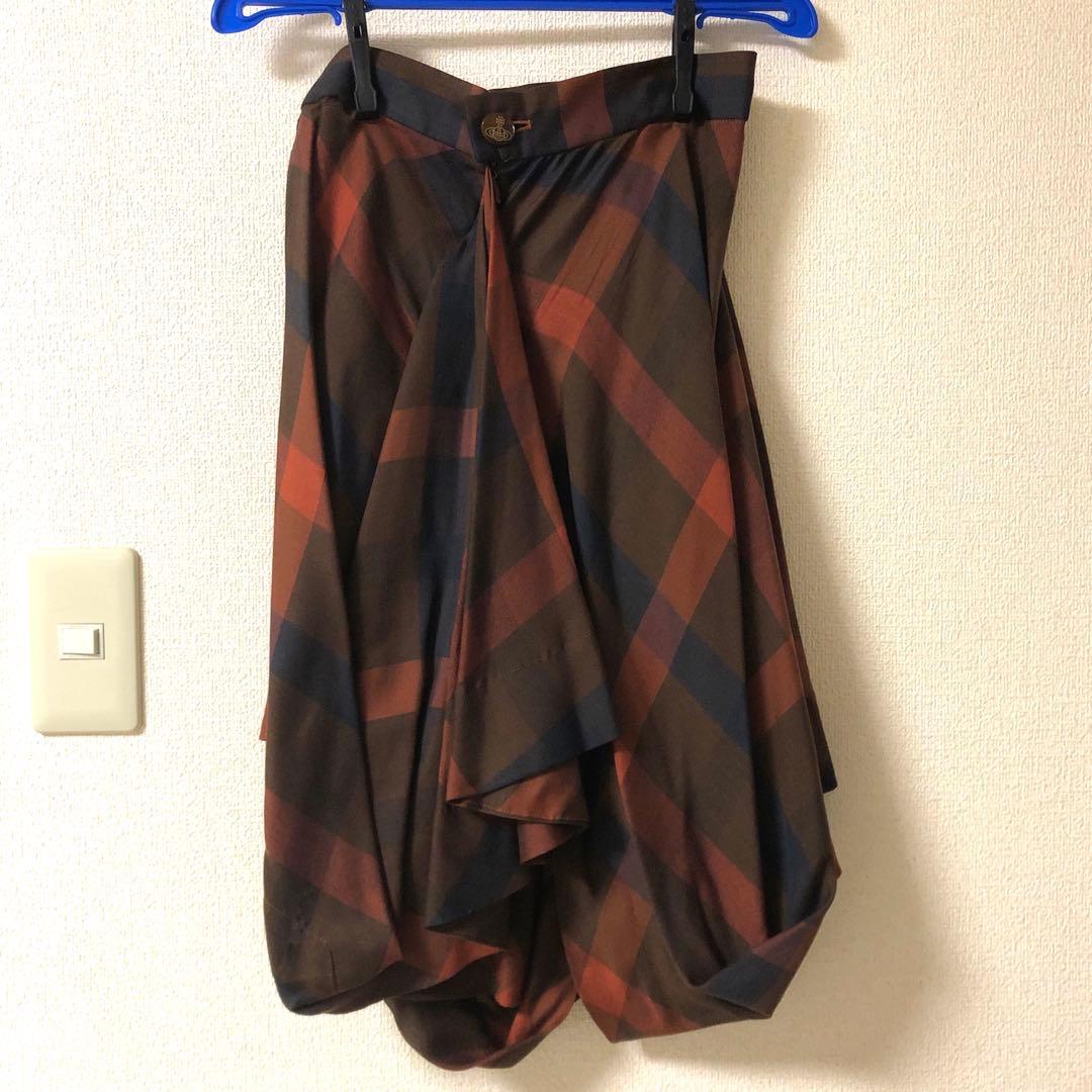 ヴィヴィアン　レッドレーベル　赤チェックスカート