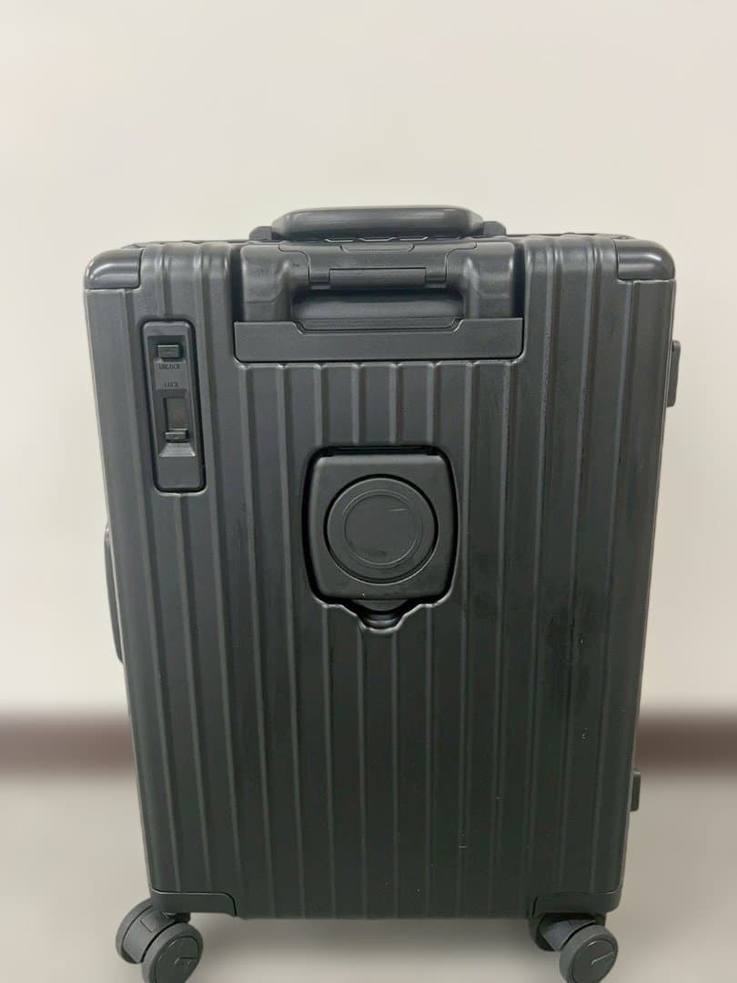 多機能キャリーケース【マットブラックSサイズ】C11