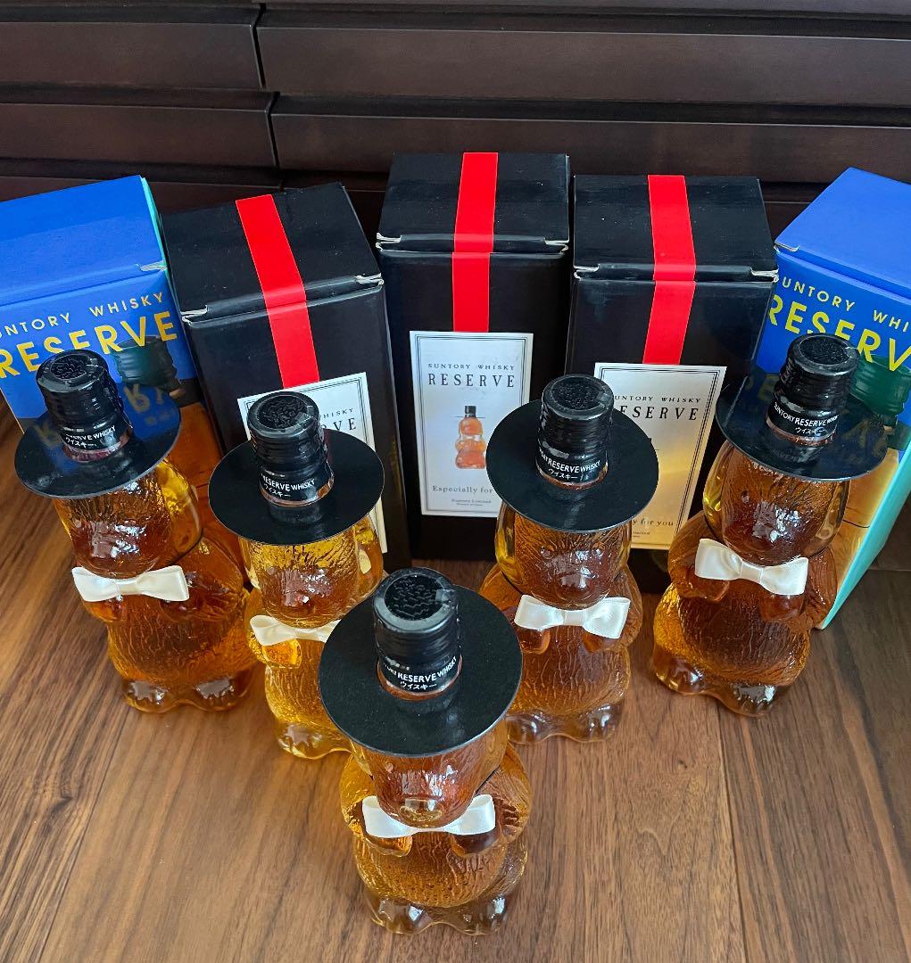 サントリーウィスキースペシャルリザーブ　ワン君ボトル　終売品古酒未開栓5本