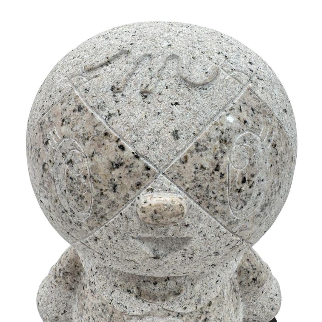 メロンパンナちゃんのスタチュー (H=30cm) 立ちポーズ 天然みかげ石製