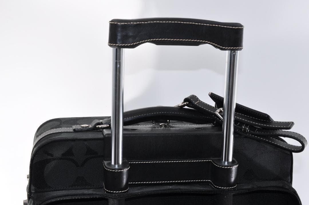 美品 COACH コーチ F77180 シグネチャー キャリーケース