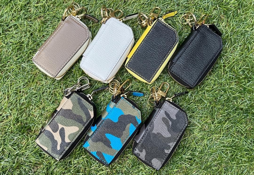 専用　ラルコバレーノ▼スマートキーケースブラック、カーキ2個セット