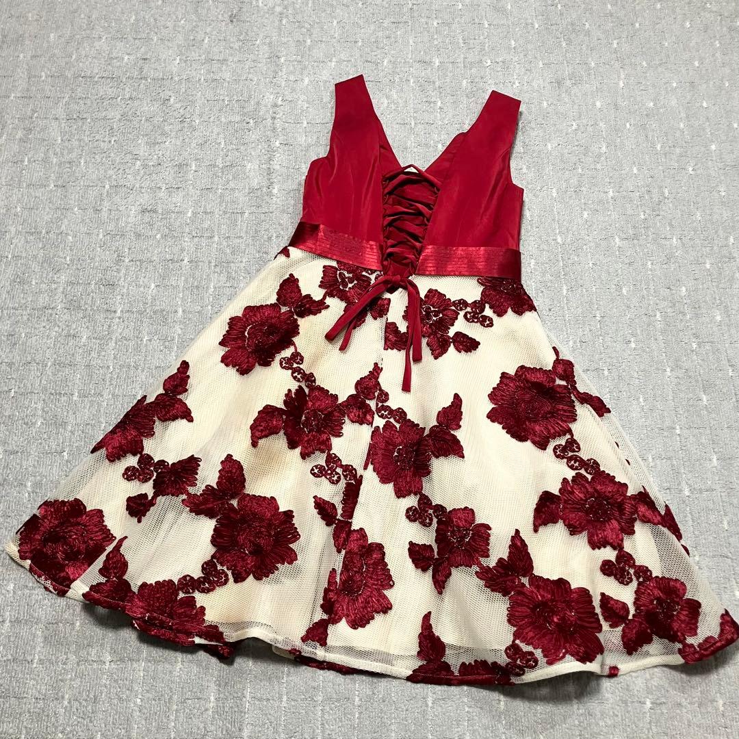 SETTAN［花柄刺繍］ドレス　ノースリーブ　ERUKEI LK　エルケイドレス