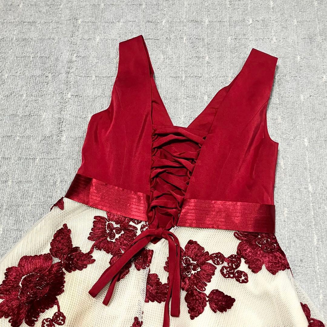 SETTAN［花柄刺繍］ドレス　ノースリーブ　ERUKEI LK　エルケイドレス