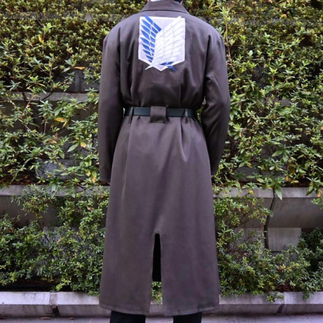 貴重 進撃の巨人 調査兵団コート アタックフェス 10周 attackfes M